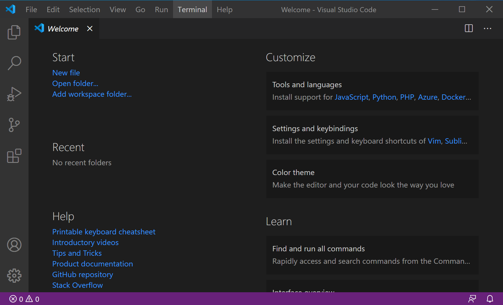 Visual Studio Codeのインストール